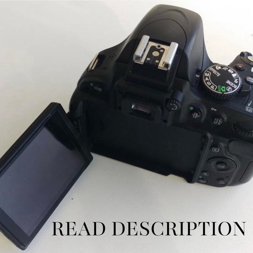 Nikon D5100 DSLR Camera Body + Battery + Charger